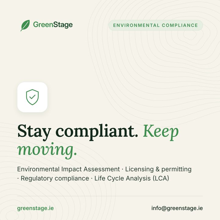 Stay compliant. Keep moving. Environmental Impact Assessment, licensing, permitting and regulatory compliance.